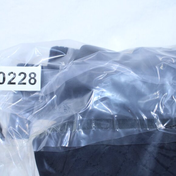 Ann Taylor LOFT Petites Quilted Black And White Hooded Vest - Picture 10 of 10